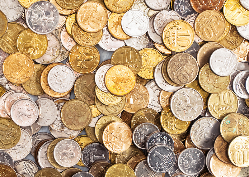 ЦБ прекратил выпуск монет номиналом ниже рубля