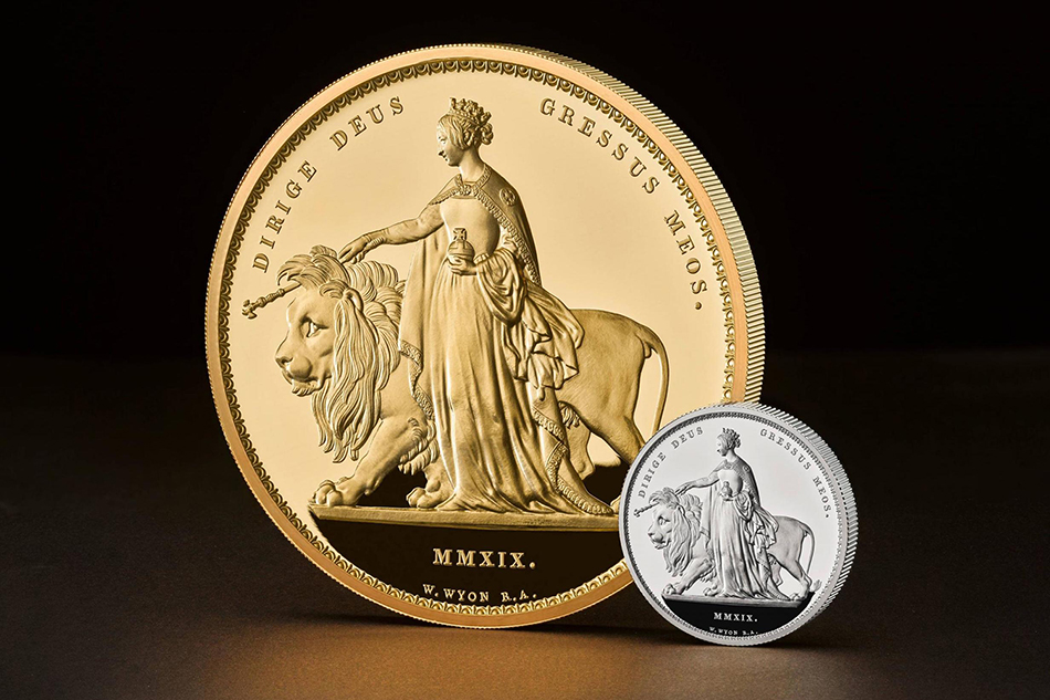 В Великобритании выпустили самую большую в мире золотую монету