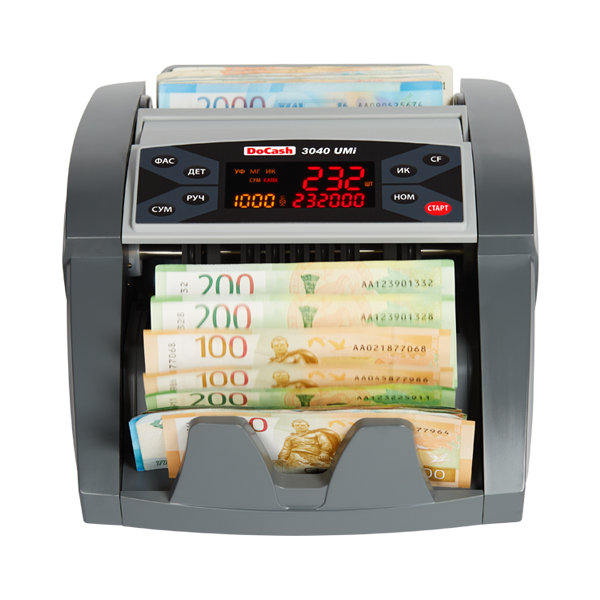 Счетчик банкнот DoCash 3040 Umi (модификация 2022)