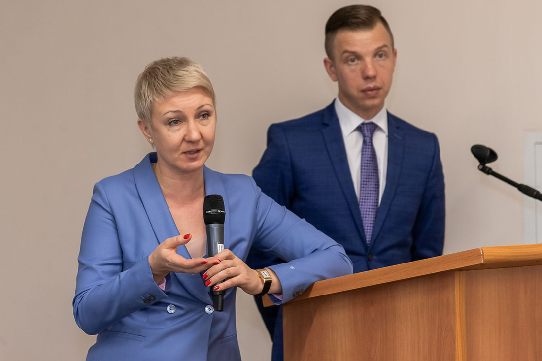 Представитель банка ВТБ Елена Чигиринская представила проект Стандарта инкассации и перевозки ценностей